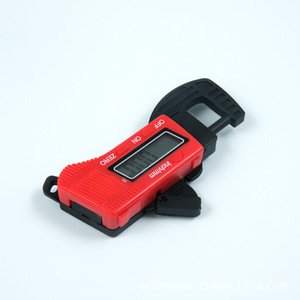 Jauge d'épaisseur numérique en plastique, conversion pouces/mm, grand écran, arrêt automatique, longue autonomie - Product Image 1