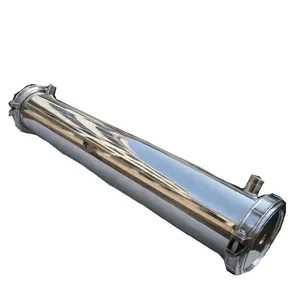 China Supplier Frotec Stainless Steel Membrane Shell 2540 Seamed 2.5 Inch Seawater Membrane SW30-2540 Pressure Vessell