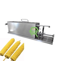Machine de torsion de pomme de terre en spirale à haute efficacité pour un usage commercial Tornado Potato Maker Commercial Spiral Fry Cutter