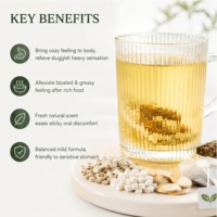 Té Herbal Natural al por Mayor para la Salud Bucal, Alivio del Mal Aliento, Té Herbal Chino Orgánico para el Bienestar Intestinal y Aliento Fresco