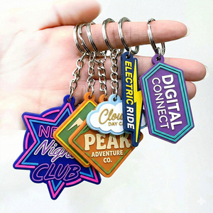 Chaveiros Personalizados para Presentes Empresariais em PVC Macio 2D 3D com Seu Próprio Logo - Product Image 3