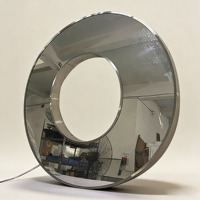 Miroir infini Abyss à LED multicouche pour signalisation extérieure publicitaire commerciale, personnalisable en usine, pour bureaux et entreprises