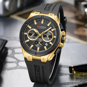 CURREN 8487 Fashion Casual <b>Men's</b> <b>Quartz</b> Wristwatch Multifunctional Chronograph Calendar Sports Luminous <b>Watches</b> for <b>Man</b> 2026 - Product Image 3