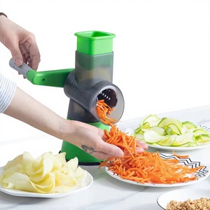 <span class=keywords><strong>Cortador</strong></span> Manual Multifuncional <span class=keywords><strong>de</strong></span> Frutas y Verduras Tipo Tambor Ciclónico Transfronterizo, Rebanador y Triturador <span class=keywords><strong>de</strong></span> <span class=keywords><strong>Patatas</strong></span> Modelo AZ-02 Sin Piezas - Product Image 1