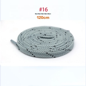 Puntos <span class=keywords><strong>de</strong></span> sarga <span class=keywords><strong>de</strong></span> poliéster Cordones <span class=keywords><strong>de</strong></span> <span class=keywords><strong>zapatos</strong></span> gruesos planos Cordones <span class=keywords><strong>de</strong></span> <span class=keywords><strong>zapatos</strong></span> para zapatillas <span class=keywords><strong>de</strong></span> deporte - Product Image 4