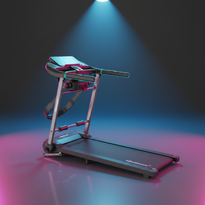 Tapis roulant électrique HSM pour usage domestique Machine de marche et de course pliable silencieuse avec multifonction et écran LCD - Product Image 4