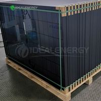 430w 440w 450w 575w 580w 585w 700 w 700 w 710w 720w tout noir bifacial double verre n-type hjt topcon panneau solaire mono demi-cellule