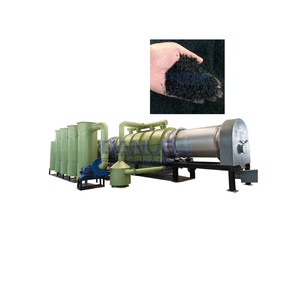 Four de carbonisation de sciure de bois continu sans fumée, équipement de carbonisation de copeaux de bois, machine à fabriquer du charbon de bois - Product Image 1