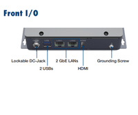 Advantech EPC-R3710 Rockchip RK3399 -A72 UIO40-Express, Computadora Industrial Integrada con IA de Borde