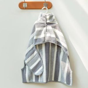 Albornoz ecológico de secado rápido <span class=keywords><strong>para</strong></span> perros, Poncho, toalla de terciopelo superabsorbente con corbata ajustable, <span class=keywords><strong>baño</strong></span> suave <span class=keywords><strong>para</strong></span> el cuidado de mascotas <span class=keywords><strong>para</strong></span> <span class=keywords><strong>gatos</strong></span> - Product Image 5