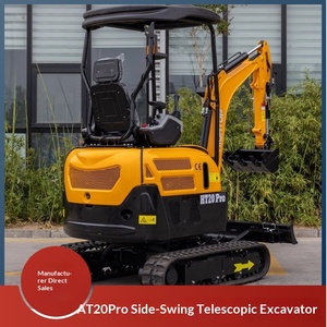 Excavadora Pequeña de Orugas, Venta al Por Mayor de Fábrica, 2 o 3 Cilindros, Retroexcavadora para Huertos, Excavadora Multifunción para Exportación - Product Image 1