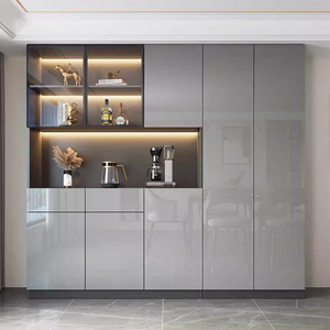 <span class=keywords><strong>Credenza</strong></span> di Lusso Moderna all'Ingrosso per Sala da Pranzo e Cucina, Mobile Buffet in Legno Laccato Lucido, Credenze in Vendita - Product Image 3