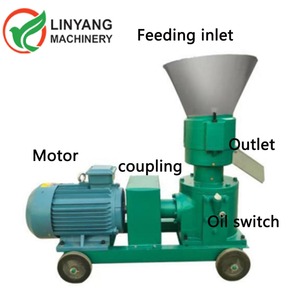 Pelletizer thức ăn chăn nuôi thiết bị máy chế biến để làm gà vịt thỏ lợn cừu thức ăn gia súc - Product Image 2