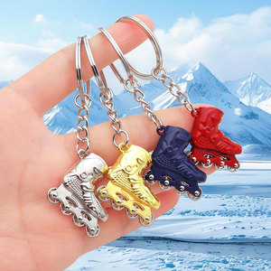 <span class=keywords><strong>Mousqueton</strong></span> de patin créatif personnalisé en gros <span class=keywords><strong>Porte</strong></span>-clés pendentif de patin - Product Image 1