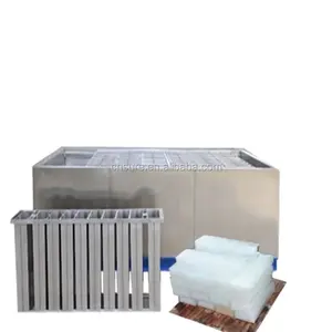 Máquina para hacer bloques de hielo industrial barata/máquina para hacer hielo en bloque/máquina para hacer bloques de hielo para supermercado fresco