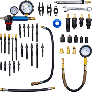 46 cái SOOLU-AUTO nén và rò rỉ Kit kiểm tra với Dual Gauge lên đến 50 bar cứng cho cho cho HDI TDCi động cơ <span class=keywords><strong>diesel</strong></span> - Product Image 2