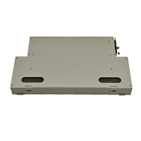 Panneau de brassage fibre optique LC 24 cœurs 1U 19 pouces pour montage en rack, cadre de distribution ODF en acier laminé à froid robuste FTTH