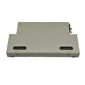 Panneau de brassage fibre optique LC 24 cœurs 1U 19 pouces pour montage en rack, cadre de distribution ODF en acier laminé à froid robuste FTTH - Product Image 4