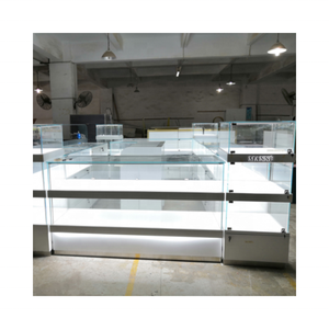 Tùy chỉnh bán lẻ sang trọng Vòng cổ trang sức Set hiển thị trường hợp đứng tủ kệ MDF Kính truy cập hàng đầu với ngăn kéo cho cửa hàng sử dụng - Product Image 5