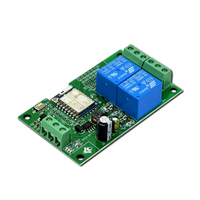 Módulo de Relé WIFI de 2 Canales ESP8266, Fuente de Alimentación de 5V/8-80V, Módulo WIFI ESP07 Integrado, Placa de Desarrollo Secundaria, Relé para Hogar Inteligente