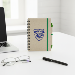 Cuaderno Espiral Reciclado con Logotipo Personalizado y Aroma a Hierba, con Juego de Bolígrafos, Diario de Escritura al por Mayor, Bloc de Notas Ecológico y Sostenible - Product Image 4