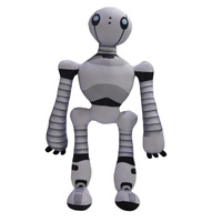 Wilderness Robot Merchandise Niedliche Plüschtiere Gefüllt mit PP-Baumwolle Anime & Film-Themen 0-24 Monate 31cm-50cm