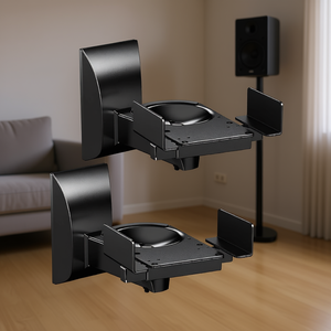 Soportes para Estantería Giratorios de 180 Grados WST, Soporte de Pared de Metal para Altavoces de 11 Pulgadas, Modelo D0100H5JXD8 (Par) - Product Image 2