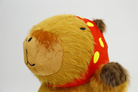 Costume de mascotte d'animal de Capybara de marche gonflable pour adultes-Cosplay publicitaire de dessin animé géant de fête de conception personnalisée