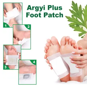 Top Selling Health Care Products 2024 Ginger Detox Foot Pads To Remove Toxins Herbal Foot Detox Patch