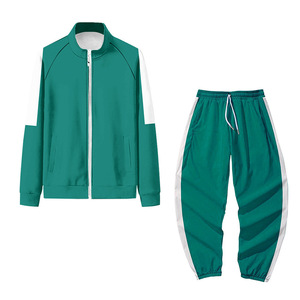Costume da Cosplay Personalizzato del Giocatore <span class=keywords><strong>di</strong></span> Calamari Seong, Tuta per Feste <span class=keywords><strong>di</strong></span> <span class=keywords><strong>Halloween</strong></span>, Felpa <span class=keywords><strong>Travestimento</strong></span> per Uomini e Donne, Set Completo - Product Image 4