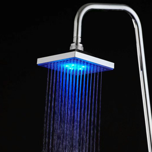 <span class=keywords><strong>Ducha</strong></span> de Techo LED Cuadrada Hidroeléctrica sin Control de Temperatura Eléctrico, con Cambio de Color, para Hotel, en Oferta - Product Image 2