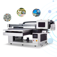 Impresora UV Plana A3 A4 con Cabezal de Impresión XP600, Máquina de Impresión Automática para Carcasas de Teléfono, Vidrio y Metal con Tinta Blanca y Barniz