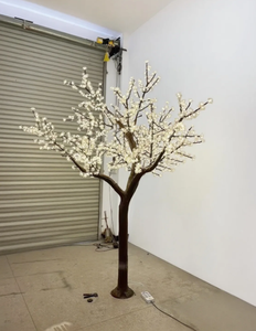 Luces de árbol artificiales que brillan en flor de <span class=keywords><strong>cerezo</strong></span>, <span class=keywords><strong>Ciruelo</strong></span>, calle, jardín, hogar, paisaje, luces, árbol decorativo creativo - Product Image 3