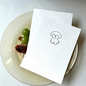 Cartes de remerciement pliables de luxe personnalisées de haute qualité avec impression de perles, cartes d'invitation de mariage, cartes de vœux - Product Image 1