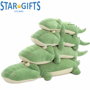Peluche de crocodile vert aux grands yeux, coussin en peluche doux pour la peau, adapté à tous <span class=keywords><strong>les</strong></span> âges, compagnon de câlin durable pour la chambre et <span class=keywords><strong>les</strong></span> cadeaux - Product Image 3