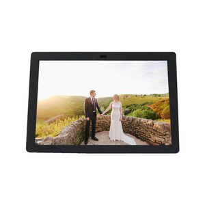 8-inch wifi màn hình cảm ứng khung hình ảnh kỹ thuật số với video phát lại đồng hồ MP4 định dạng đa người dùng âm thanh MP3 LCD điện thoại kết nối - Product Image 1