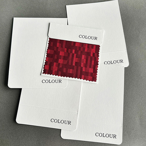 Bán buôn tùy chỉnh thẻ kinh doanh dệt vải mẫu thẻ với biểu tượng tùy chỉnh trên các tông - Product Image 4