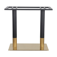 Base de table ronde en acier pour restaurant, style tulipe, avec pieds en métal, pour table en marbre – Magnifique base de table de golf