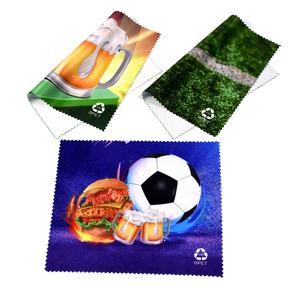 Paño de Limpieza de Microfibra Personalizado con Temática de Fútbol Bestclean, Impresión de Logotipo, Tamaño y Material Personalizables, Suministro Directo de Fábrica - Product Image 1