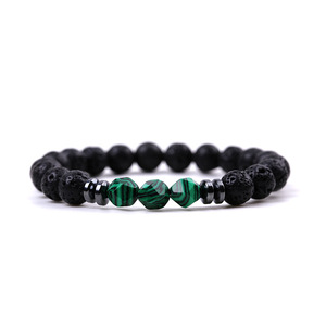 Ingrosso gioielli Lave Chunky <span class=keywords><strong>rosa</strong></span> sfaccettato occhio di tigre foto ametista <span class=keywords><strong>quarzo</strong></span> <span class=keywords><strong>rosa</strong></span> lapislazzuli pietre naturali bracciali con perline - Product Image 4
