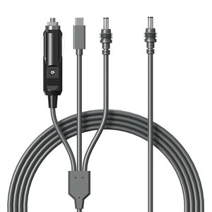 Cable de Alimentación CC 3 en 1 para Starlink Mini, con Doble Anillo de Silicona, Impermeable, 18AWG, Cargador para Auto, Salida CC, Tipo <span class=keywords><strong>C</strong></span>, Accesorio - Product Image 1