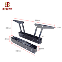 Tour de Café Table À Manger Table 560mm Table Basse Relevable Cadre De Levage Mécanisme de Ressort De Meubles De Matériel de Charnière
