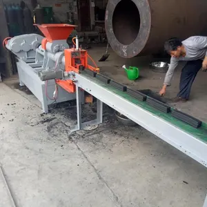 육각 프레스 연탄 기계 바베큐 숯 연탄 만드는 기계