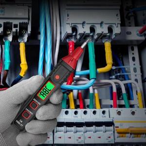 Testeur de tension numérique HABOTEST HT91CP DP 12-300V AC avec écran LCD, détection NCV et test de séquence de phase - Product Image 3