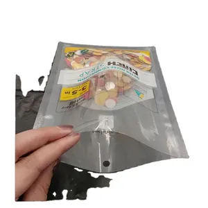 Shenzhen Manufacturer Customize Hardware Fitting Plastic Soft Packaging Printed Flat Pouch Smell Proof Bag Heating Sealing