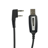 Kabel Pemrograman Baofeng Walkie Talkie Kabel Data USB 5 PCS untuk UV5R UV6R UV-10R UV16 UV-25 Pro 888S UV-82 GT5 UV-5RH K5 PLUS
