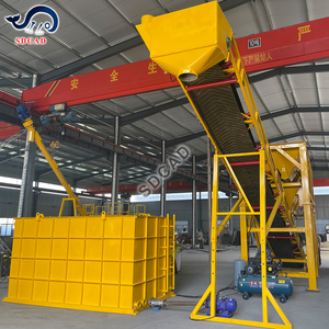 Centrale à <span class=keywords><strong>béton</strong></span> sec 60m3/h avec système d'alimentation à trémie unique pour les petits et moyens chantiers de construction - Product Image 5
