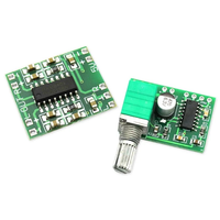 Module amplificateur de puissance PAM8403 Green Board original, classe D, 2x3W, 2,5-5V, montage standard, alimenté par USB