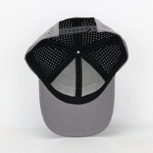 หมวกเบสบอลทรงสปอร์ต 6 แผง ตัดด้วยเลเซอร์ ทำจากโพลีเอสเตอร์ ปักลายแบบทอ ขอบโค้ง ลายทั่วไป สไตล์อเมริกัน แฟชั่นทันสมัย เหมาะสำหรับกิจกรรมกลางแจ้ง - Product Image 6