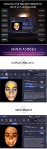ताई चेहरे की त्वचा स्कैनर विश्लेषक मशीन 3 डी बुद्धिमान त्वचा स्वचालित सादृश्य त्वचा निदान उपकरण - Product Image 6